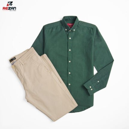 قميص أكسفورد بكم